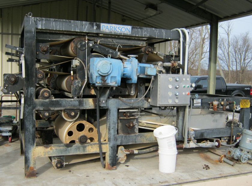 PARKSON SLUDGE DEWATERING USED MAGNUM PRESS BELT PRESS MODEL 3000 1.0 