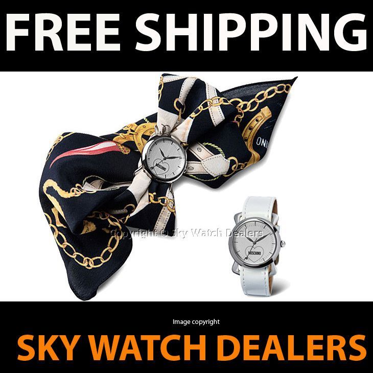 Moschino Fashion Victim Ladies Chic Scarf Watch MW0199  