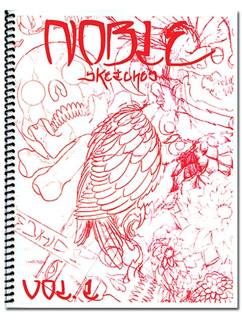 Todd Noble Holloway Volume 1 Tattoo Flash Sketch Book  