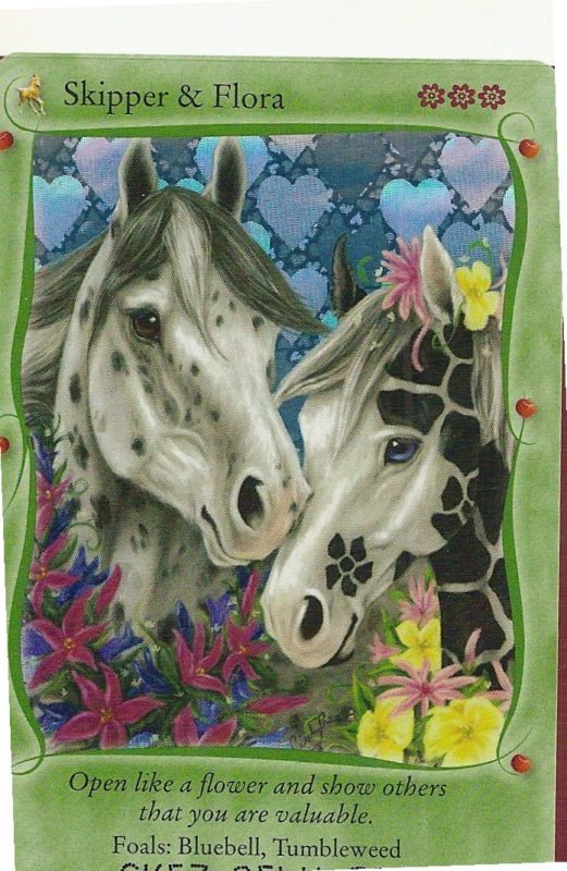 BELLA SARA BABY BELLA FOIL CARD#S31/37*SKIPPER & FLORA*  