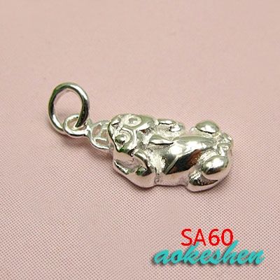   WHOLESALE CHARM PENDANTS FIT BRACELET EARRING Sterling Silver SA