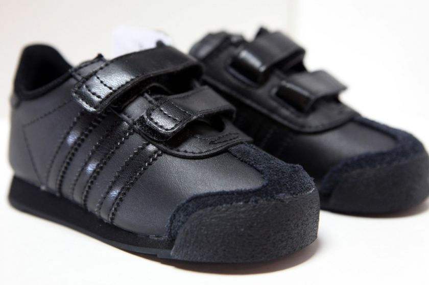 ADIDAS SAMOA CF I BLK Toddlers Shoes Sz 4 ~ 10 #G22618  