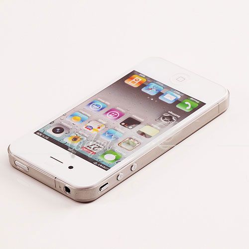 BLACK EXTREME ULTRA THIN (0.2mm) CASE COVER FOR APPLE iPHONE 4 4G 