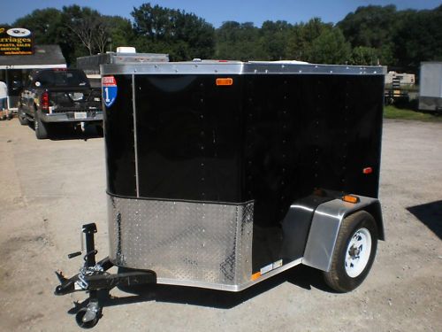   Interstate 5x7 V LOW Profile Cargo Mobility Scooter Motorcycle Trailer