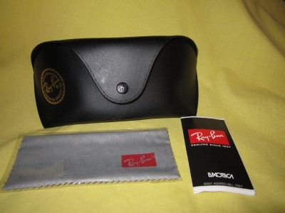 New Ray Ban eye sunglasses belt cas Luxottica CASE ONLY MINT  