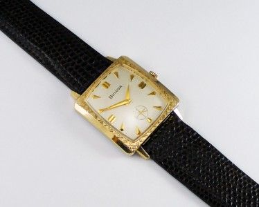 1964 BULOVA TV CASE NEAR MINT WATCH  