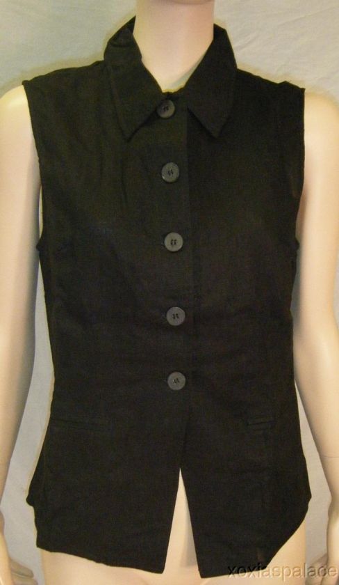 NWT Kathy Lee Black Pants Top 2pc Set Sleeveless Sz 10  