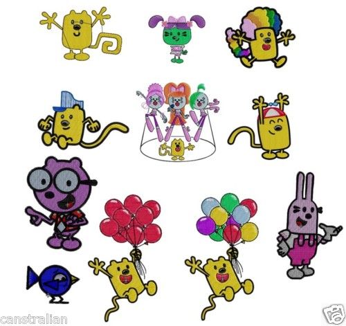 WOW WOW WUBBZY TV CHARACTERS Embroidery Design Set  