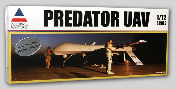 PREDATOR UAV   1/72 Accurate Miniatures Kit #412   NEW  