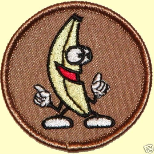 Fun Scout Patrol Patches  Dancing Banana Patrol (#045)  