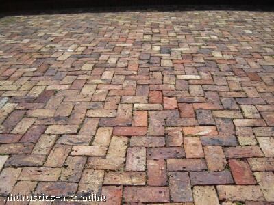 Brick paver clay terracotta driveway old chicago pavers  