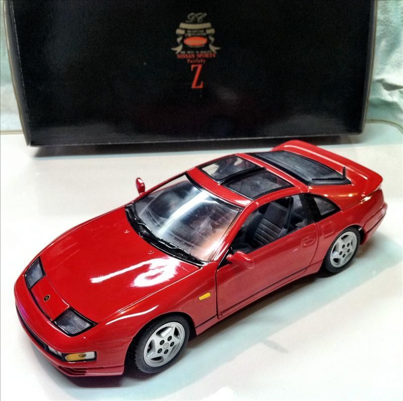 KYOSHO === Fairlady Z   300ZX 1/18 Diecast   RED   RARE  