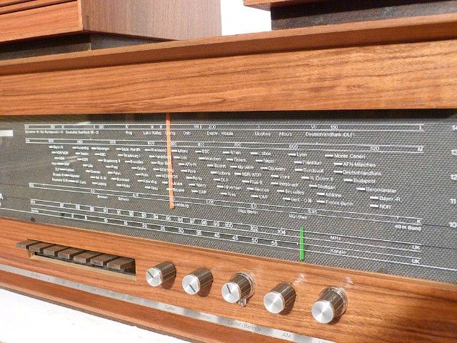 SABA TUBERADIO (röhrenradio), SRI 16 STEREO model from 1965. TOP 