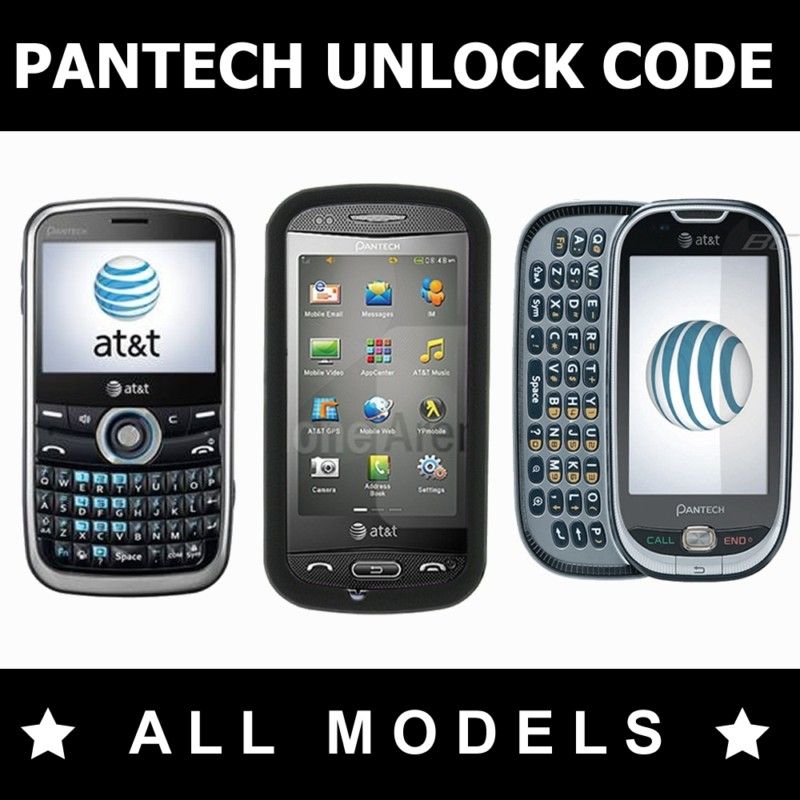 UNLOCK CODE FOR PANTECH P2000 Breeze II P9020 Pursuit  