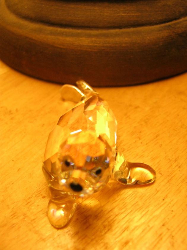   Crystal Figurine BABY SEAL 2012 SCS Event Piece Original Box  