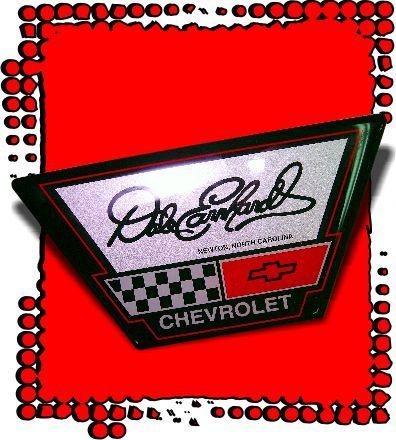 Dale Earnhardt Chevrolet Dealership Logo Magnet  