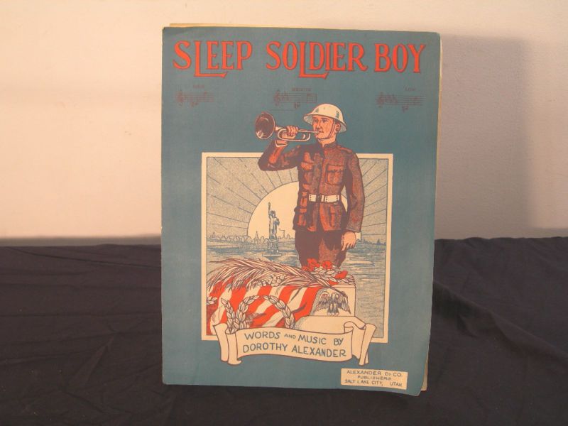   Army Mil Sleep Soldier Boy Music Dorothy Alexander VFW Memorial Song