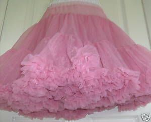 NEW SOFT CHIFFON SQUARE DANCE PETTICOAT W/ FLUFF  