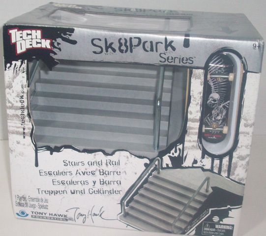 Tech Deck TONY HAWK SK8 PARKS STAIRS & RAILS Birdhouse  