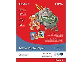 Canon Matte Photo Paper (MP 101) 8.5 X 11   50 Sheets  