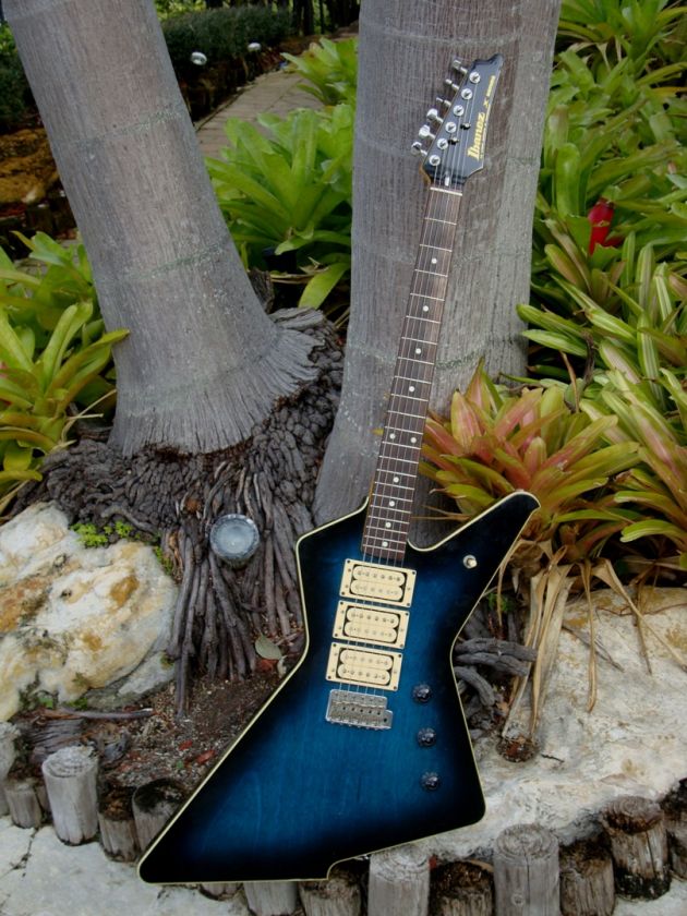 1983 Ibanez Destroyer rare Blue Sunburst finish   