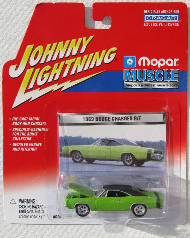 JOHNNY LIGHTNING R5 MOPAR MUSCLE 1969 DODGE CHARGER R/T  