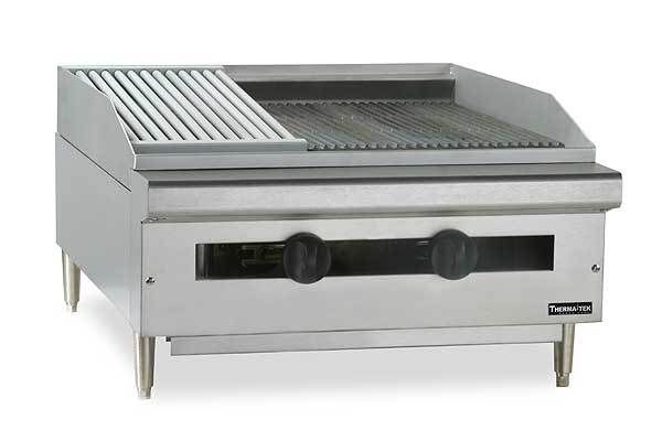 Brand New Therma Tek TC24 24CRB Char Rock Broiler 24  