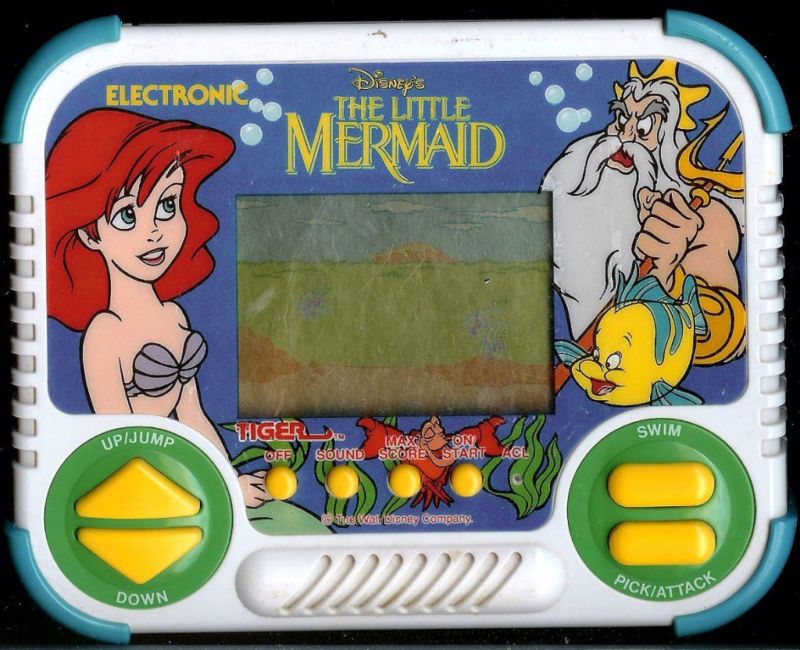 TIGER DISNEY THE LITTLE MERMAID ARCADE HANDHELD GAME  