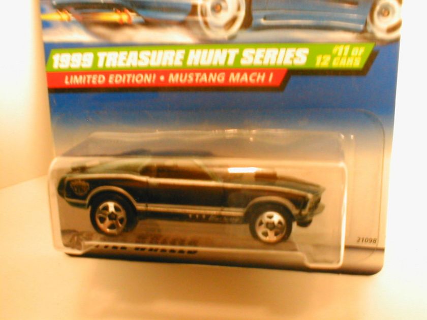 1999 TREASURE HUNT #11 70 MUSTANG MACH 1 TH 99 1970 ford  