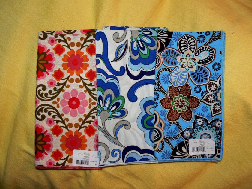   NAPKINS COTTON FABRIC ~CHOOSE YOUR PATTERN(S)~ RARE & HARD TO FIND