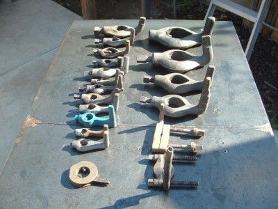   ASSORTED VINTAGE AMERICAN LATHE DOGS   ARMSTRONG CLAUSING LOGAN  