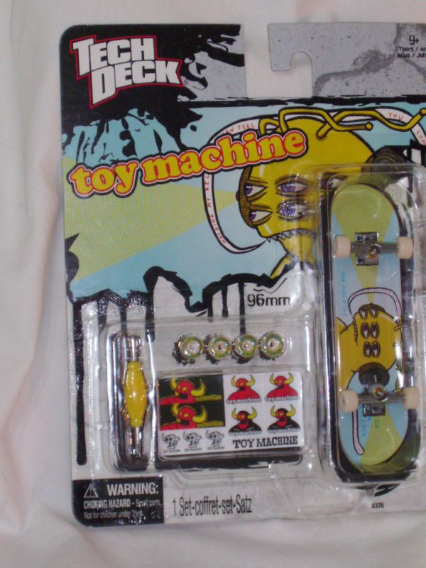 TECH DECK TOY MACHINE 96mm FINGERBOARD NEW  