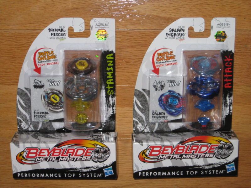 BEYBLADES Metal Masters Galaxy Pegasus Thermal Pisces  