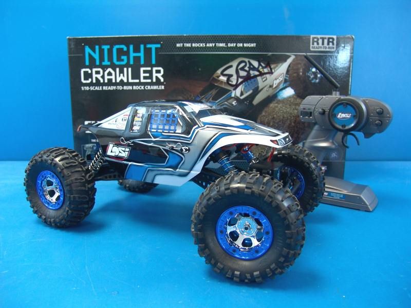   10 Night Crawler Electric R/C RC 2.4GHz DSM Rock Truck Tuber REPAIR