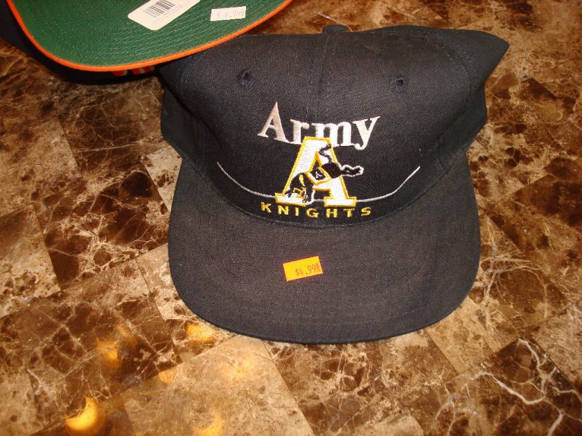 ARMY BLACK KNIGHTS 1990s HAT CAP VINTAGE SNAPBACK  