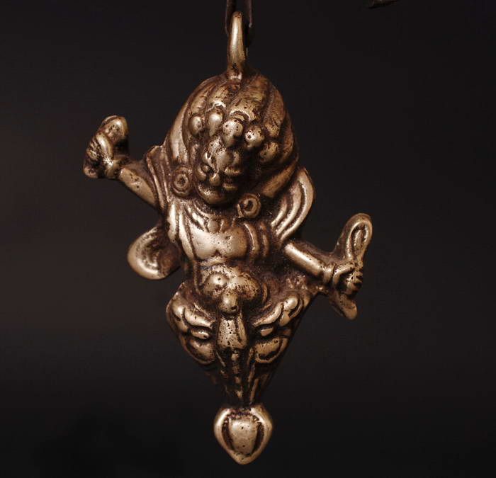 Vajrapani Phurba Thogchag Amulet Chu pendant Dagger  