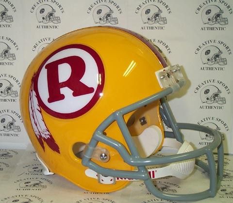 WASHINGTON REDSKINS 1970 71 FULL SIZE FOOTBALL HELMET  