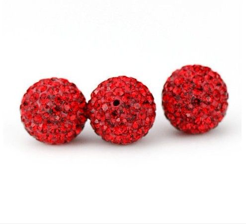 8mm 10 PCS Swarovski Crystal Loose Beads Spacer Pave Disco Ball 