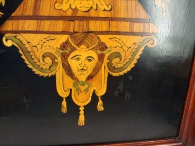 ANTIQUE ITALIAN FLORENTINE INLAID MARQUETERIE PLAQUES  