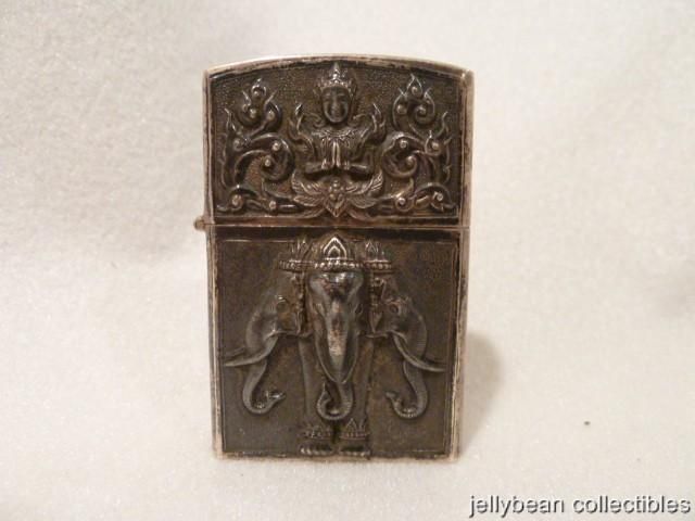 Sterling Silver Pocket Lighter   Siam Sterling  