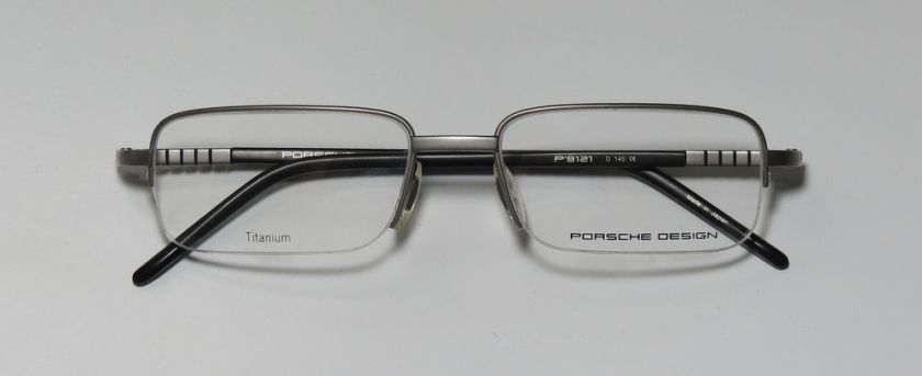 NEW PORSCHE DESIGN 8121 D 54 18 145 TITANIUM GRAY EYEGLASSES/GLASSES 