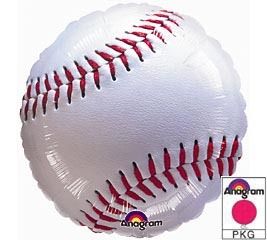 BASEBALL Birthday Party BALLOON Mylar Decoration  