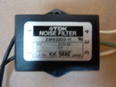 TDK Noise Filter ZMB2203 11 #23464  