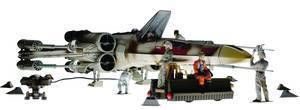 Star Wars X Wing 3 D Cross Section Model Kit New  