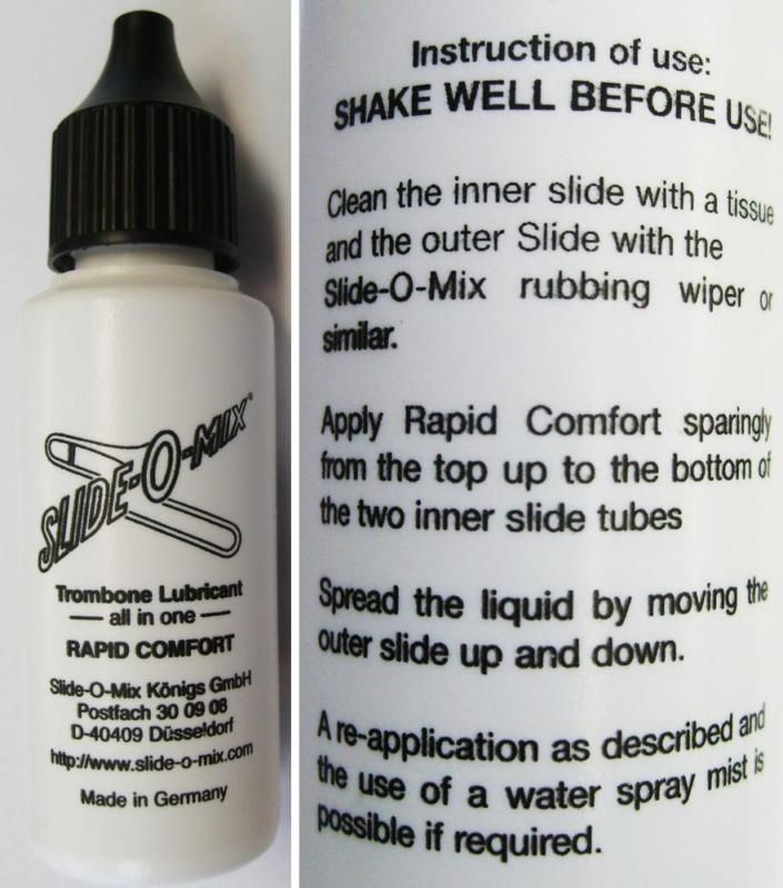 SLIDE O MIX TROMBONE SLIDE LUBE # 337RC RAPID COMFORT  