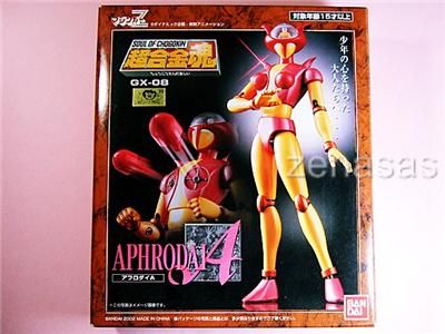 Soul of Chogokin GX 08 Aphrodai A Figure Bandai  