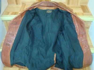 VINTAGE 70 UNKNOWN HIPPIE PATCH WORK LEATHER JACKET SZ WOMEN SMALL 