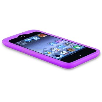 SILICONE GEL RUBBER CASE SKIN+LCD GUARD+DOCK COVER FOR IPOD TOUCH 