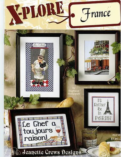 Cross Stitch X Plore France   Retail $7.95 *  