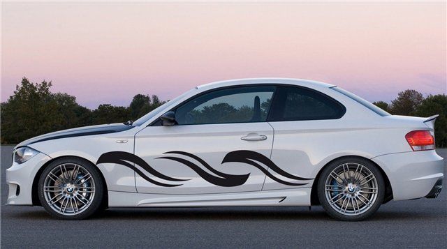 CAR VINYL SIDE GRAPHIC TRIBAL NISSAN MUSTANG HONDA 157  